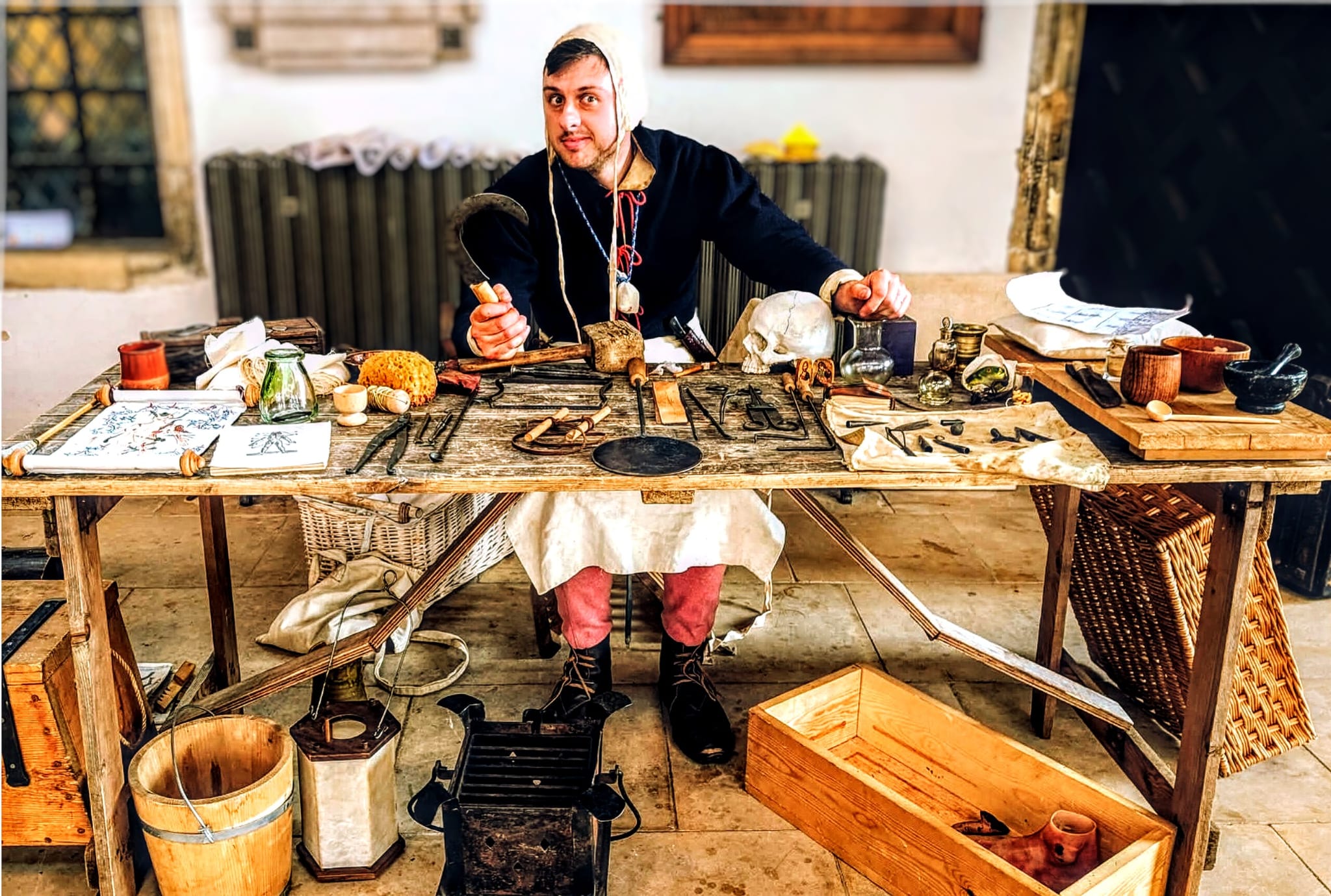 Meet the Medieval Barber Surgeon